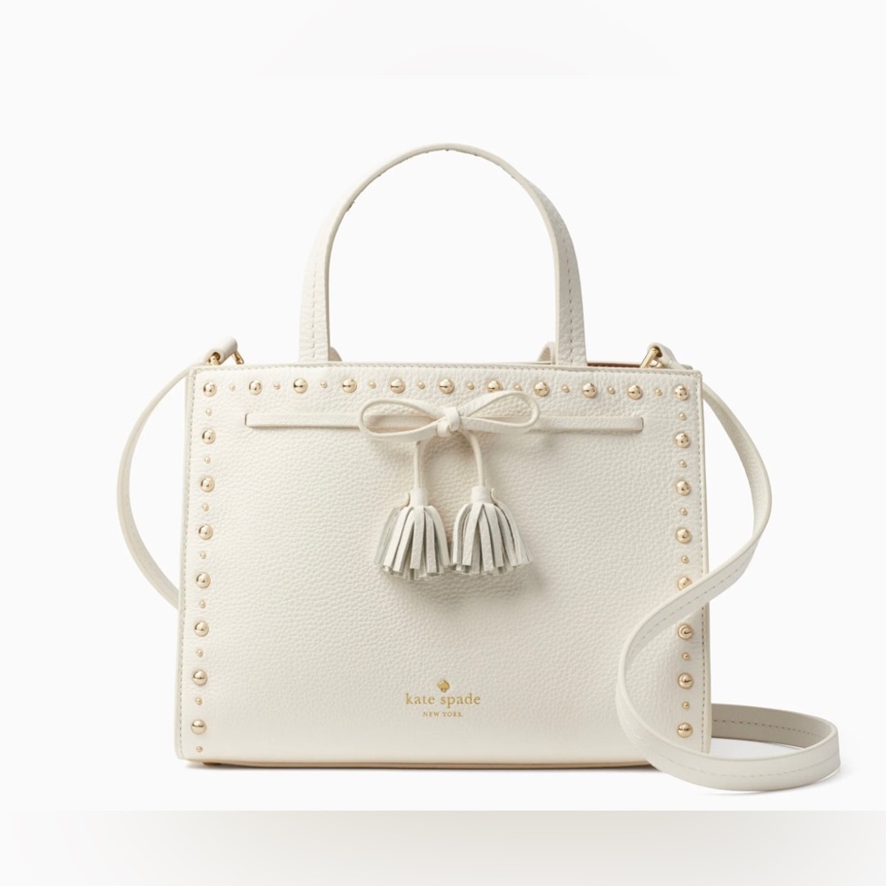 Kate Spade anniversary edition - Hayes Street Cement w/ silver studs